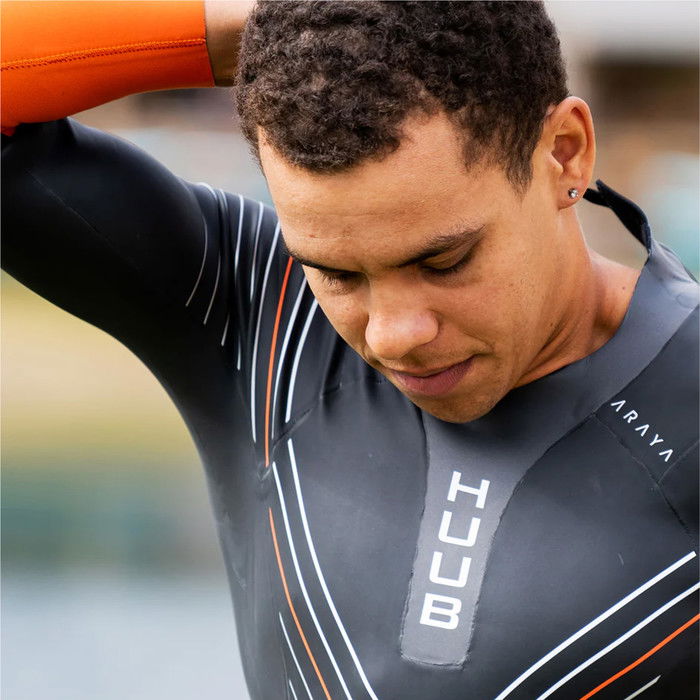 2024 Huub Hombres Araya Neopreno ARAYAM - Black / Orange